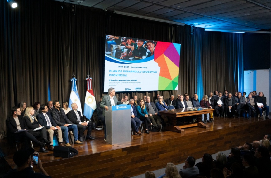 ADEME ACOMPAÑÓ LA PRESENTACIÓN DEL PLAN DE DESARROLLO EDUCATIVO 2023-2027